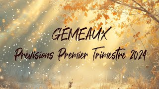 ♊ GÉMEAUX ♊  Prévisions janvier février et mars 2024 [upl. by Atolrac]