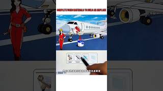 Complete using materials to build an airplane part 207 shorts trending viral [upl. by Mintz]