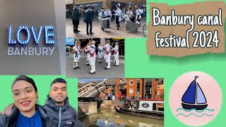 Banbury canal festival 2024⛵️  goanvloggerkonkanitalksgoancouplenarrowboatcanalfestival [upl. by Hatti]