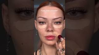 I only wear concealer  professional makeup art makeuptips [upl. by Annazus]