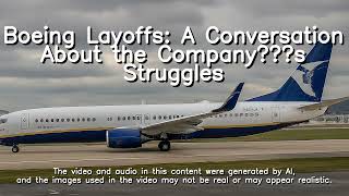 Boeing Layoffs A Conversation About the Company’s Struggles [upl. by Dumah]