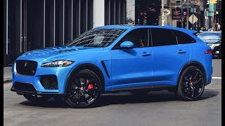 2019 Jaguar FPace SVR  Features Design Interior and Drive [upl. by Disharoon]