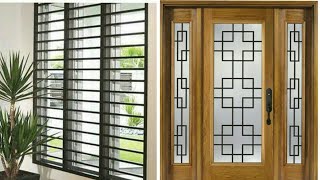 Modern Window Grill Design Ideas  Modern Home Iron Wooden Aluminium UPVC Window Types [upl. by Leopold]