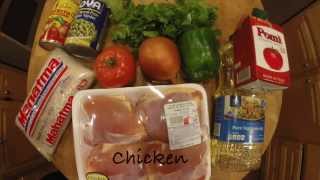 How to make Arroz Con Pollo [upl. by Llenil]