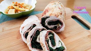 Arrosto o Rotolo di tacchino farcito Ricetta ideale per la domenica [upl. by Gruver]