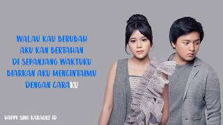 Dengan Caraku  Arsy Widianto Brisia Jodie Karaoke [upl. by Adnahs]