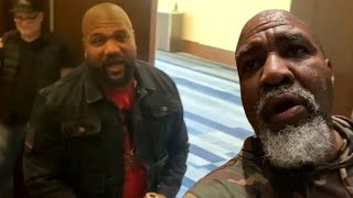 Shannon Briggs Confronts Rampage Jackson Face To Face [upl. by Hako726]