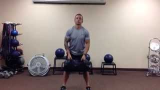 Exercise of The Week  Sandbag Thruster [upl. by Gonick566]