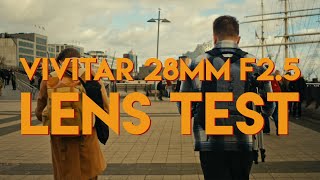 Vivitar 28mm F25 Lens Test [upl. by Akcimahs]