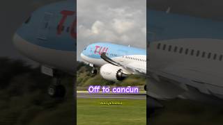 Tui 7879 Dreamliner takeoff 28924 [upl. by Enorahs]