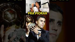 jornalista VAZOU motivo de ROUBAREM Bola de ouro do VINI JR … futebol shorts [upl. by Ahsinna447]