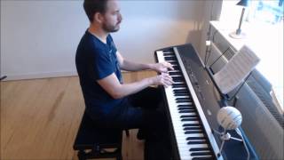 Piano cover Danmarks Nye Skolesang 2014 [upl. by Aniaj]