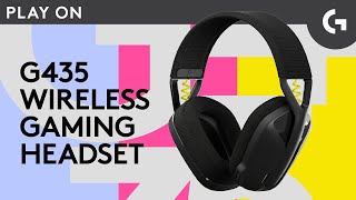 G435 LIGHTSPEED Wireless Gaming Headset KEEP PLAYING [upl. by Stannwood61]