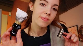 ASMR Mens Shave 🪒  Realistic Shaving Sounds amp Soft Spoken [upl. by Zilef57]