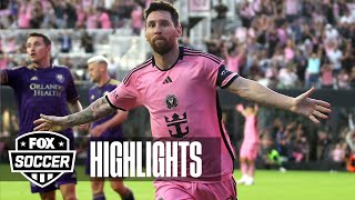 Inter Miami vs Orlando City MLS Highlights  FOX Soccer [upl. by Artied210]