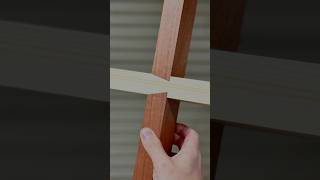 I made cross halflap joint with dovetailed shorts [upl. by Rubi]