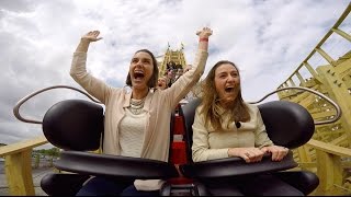 The Tayto Park Cú Chulainn Roller Coaster [upl. by Bernadene832]