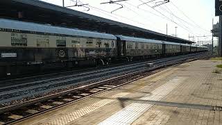 LORIENT EXPRESS in partenza per Milano  Chiasso 10092024 VIDEO MIO [upl. by Laerol265]