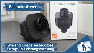 Balkonkraftwerk Ertrag messen  PiE Smart Plug [upl. by Notreve]