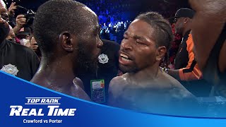 EXCLUSIVE What Terence Crawford Said to Porter After His Dad Stopped the Fight  REAL TIME EPILOGUE [upl. by Etterb94]