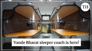 The prototype of the Vande Bharat sleeper coach is here [upl. by Shawnee]