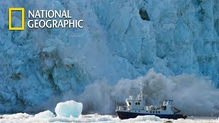 Chain Reaction after a Glacier Falls to Sea｜National Geographic [upl. by Elsinore]