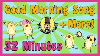 Good Morning Song Transportation Song and More  Kids Song Compilation  The Singing Walrus [upl. by Lidaa]