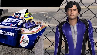 ASSIM FICOU AYRTON SENNA APÓS O ACIDENTE EM ÍMOLA  SIMULAÇÃO 3D  CANAL DO EDU [upl. by Linskey694]