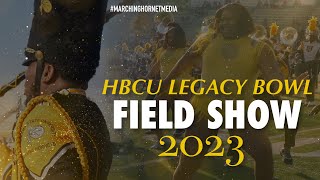 Field Show  2023 HBCU Legacy Bowl  Alabama State University [upl. by Ydal]