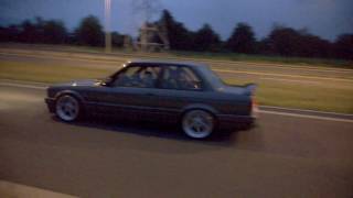 bmw e30 m20b25 stroker m20b28 itb EMU standalone [upl. by Auhsej]