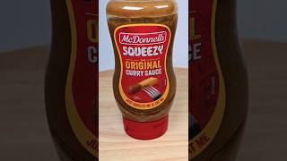 McDonnells Original Curry Sauce Squeezy Bottle food sauce dip youtubeshorts youtube shorts [upl. by Issirk]