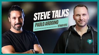 Steve Talks  Konuk Paolo Ardoino Lider Stabilcoin Tether CEOsu [upl. by Nooj209]