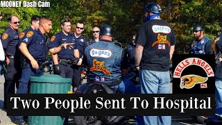 Hells Angels vs The Pagans In A 70 Person Brawl [upl. by Conney]