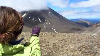 Tongariro Alpine Crossing  View From the Top at Red Crater [upl. by Assirahc]