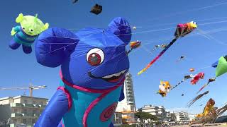 Beach Walk Jesolo Italy Kite Festival 2023 [upl. by Eniamraj]