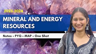 Mineral and Energy Resources  Class 12 Geography  One Shot Lecture class12geography [upl. by Aretse]