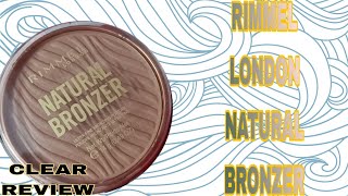 RIMMEL LONDON NATURAL BRONZER REVIEW amp SWATCHES  PritiSaroj [upl. by Luke]