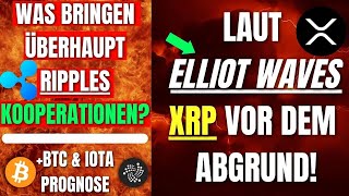 XRP LAUT ELLIOT WAVES VOR DEM ENDE BTC amp IOTA PROGNOSE [upl. by Arakaj309]