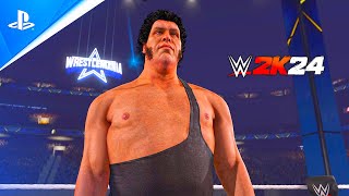 FULL MATCH  Big Show vs Andre The Giant  NO HOLDS BARRED WWE WresleMania  PS5™ 4K60 WWE 2K24 [upl. by Ertnod]