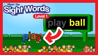 Meet the Sight Words Level 1  Jump Out Segment [upl. by Nino280]