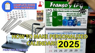 2025 Calendar Free Printable Layout  Printing Calendar DIY UPDATED [upl. by Yarised]