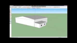 FSX Scenery Tutorial  Airport Hangar  2 [upl. by Yuzik928]