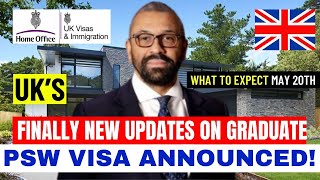 Finally New Updates On Graduate PSW Visa Route Announced What To Expect In May 20th PSW Review [upl. by Vigor]