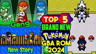 Top 5 BRAND New Pokemon GBA Rom Hacks Released In January 2024 [upl. by Rimidalg]