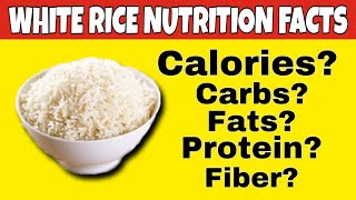 Calories In Rice  Calorie Chart 1 [upl. by Adhern]