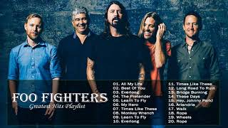 The Best Of Foo Fighters Full Abum  Foo Fighters Greatest Hits Playlist [upl. by Ettedualc]