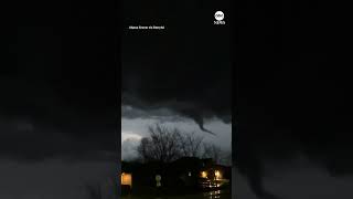 Wisconsin has first February tornado in state history [upl. by Charbonneau]