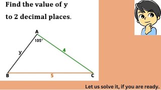 REQUIRED TO FIND THE VALUE OF LENGTH  Y WHICH EQUALS AB [upl. by Cirtemed]