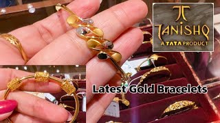 Tanishq Latest Gold Bracelet Designs with PriceGold Bracelet DesignsGold Bracelet For WomenDeeya [upl. by Alton]