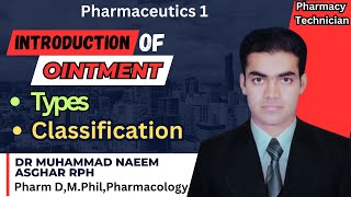 Ointment Bases Pharmaceutics  Dr Muhammad Naeem Asghar RPh [upl. by Duquette]